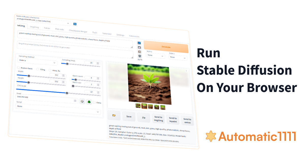 Stablematic: una plataforma para ejecutar modelos de difusión estable y aprendizaje automático en un navegador