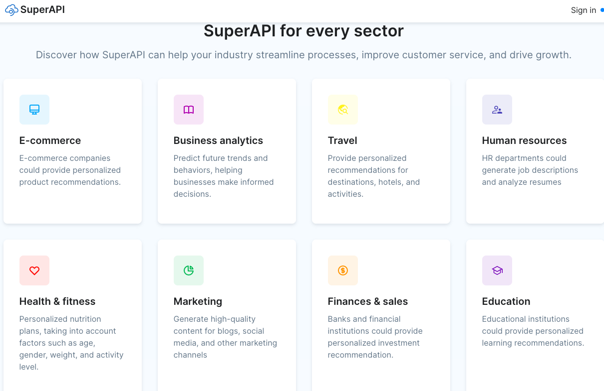 Superapi: una herramienta para crear API de servicios web