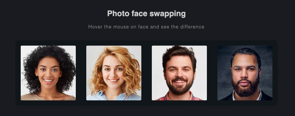 FaceSwapper - An online tool for swapping faces in photos and videos