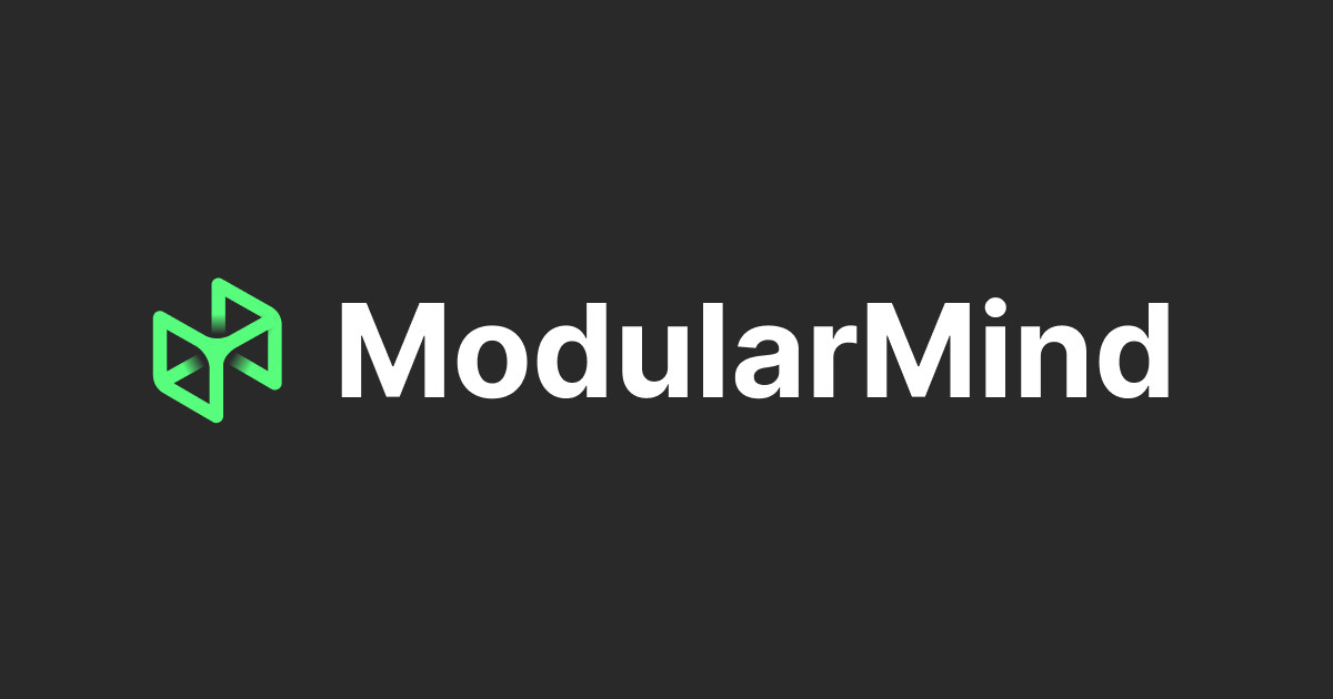 ModularMind-生産性ワークフローのためのAIモデルを接続するプラットフォーム