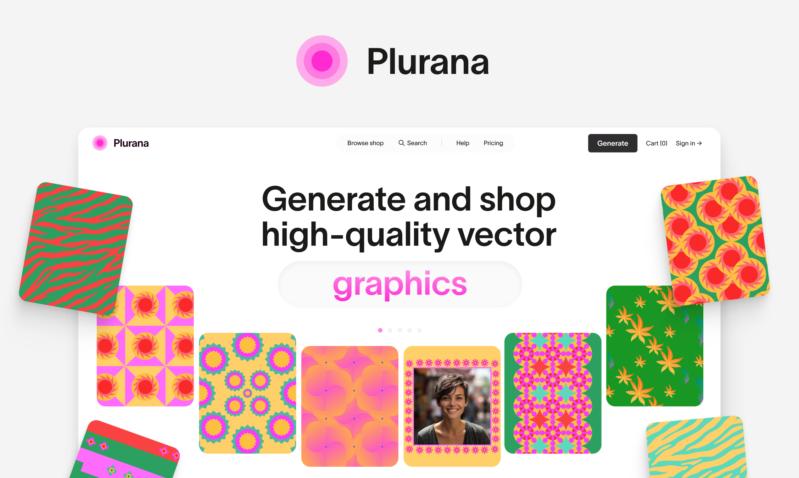 Plurana - A platform to create custom vector designs and media