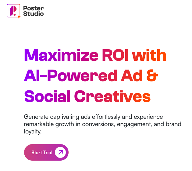 Poster Studio - A tool to generate ads and social creatives