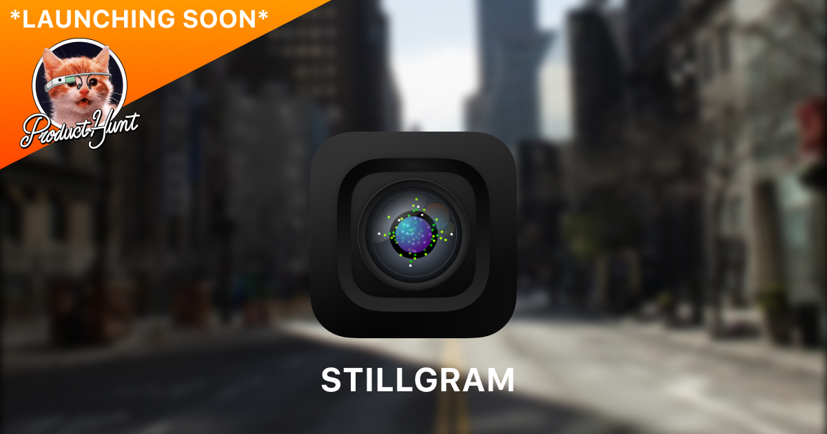Stillgram - An travel camera app to remove background crowds from photos