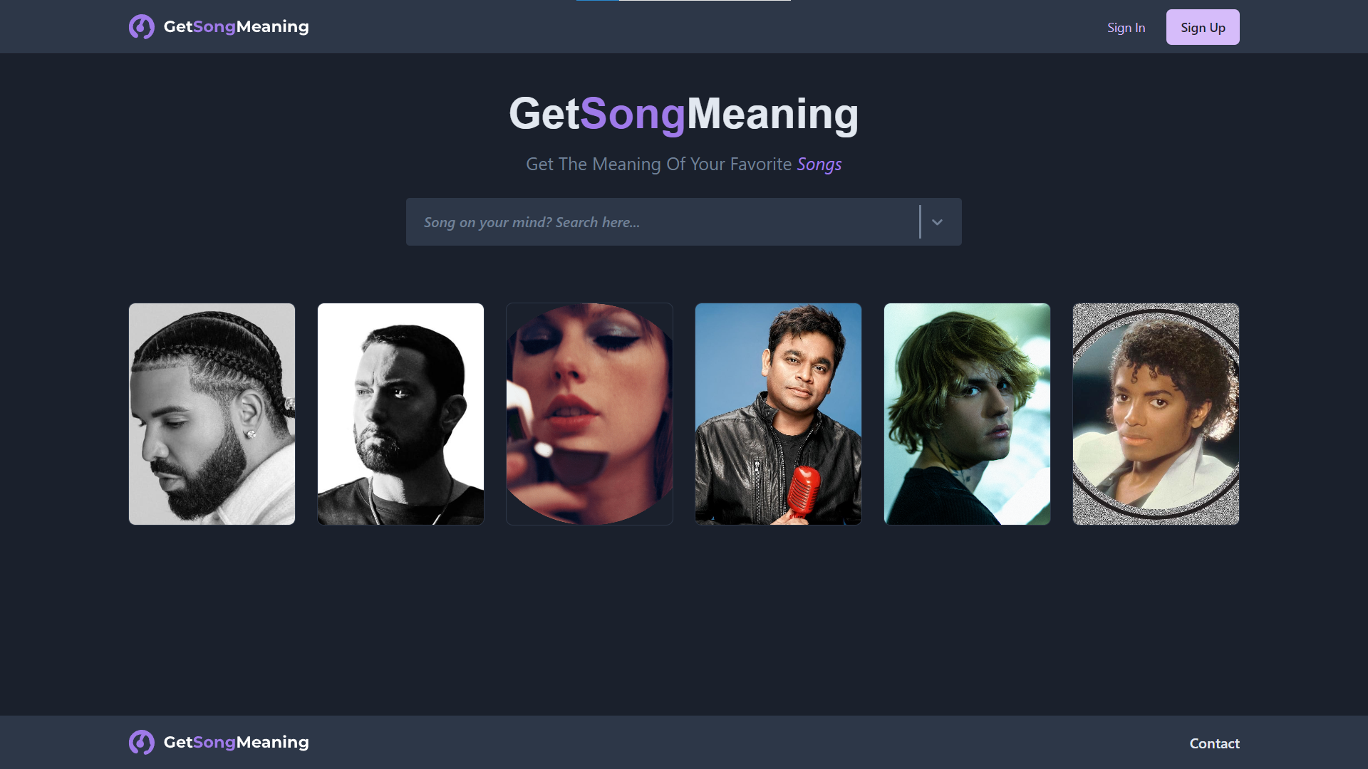WhatTheBeat - A tool to get songs meanings